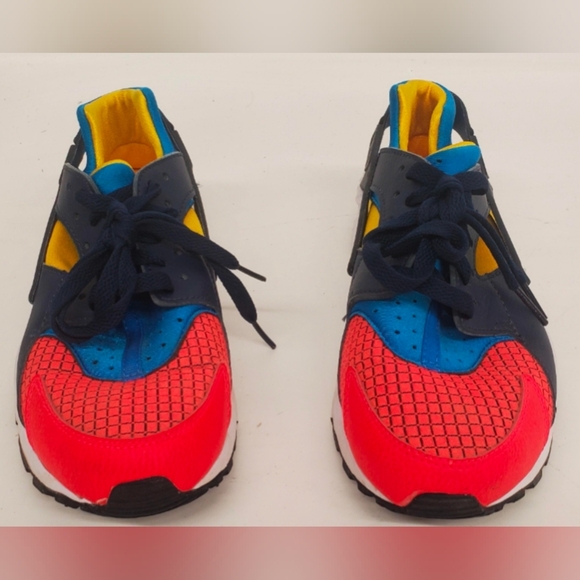 Nike Air Huarache Run Ultra Now Multi-Color (GS) Sneakers Size 5.5Y MSRP $94.99 - Picture 5 of 7